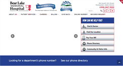 Desktop Screenshot of blmhospital.com